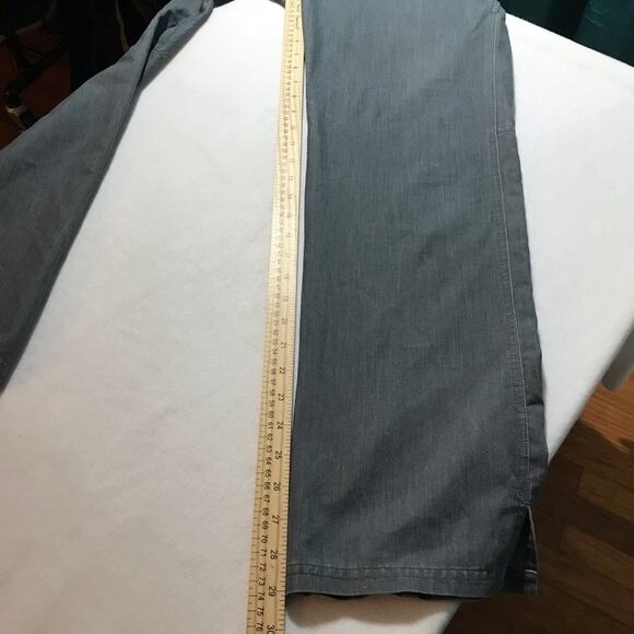 Figs technical collection size small grey with turquoise tie scrub pants medical - Picture 9 of 11